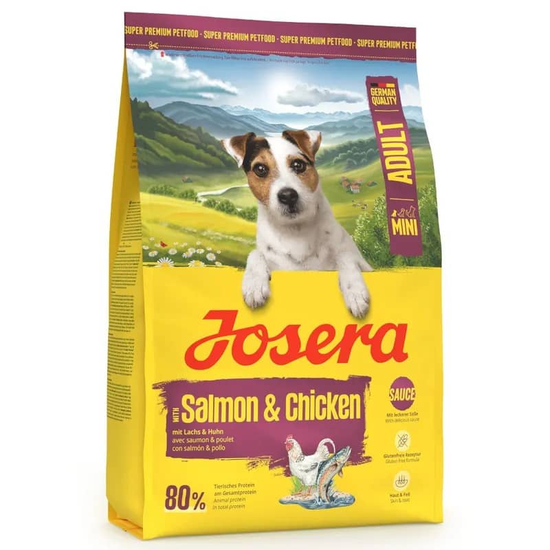 Josera Mini Adult Chicken & Rice sausā suņu barība mazajām šķirnēm ar vistu 3 kg